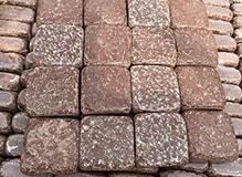Лемезит-брусчатка-галтованная, цвет-бордо, фото Купить Лемезит-брусчатка-галтованная, цвет-бордо в Комсомольске-на-Амуре
